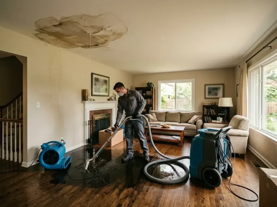 attic-pipe-burst-ceiling-drip-008 — frequently asked questions, Water Damage Restoration & Carpet Care in Sanger, TX